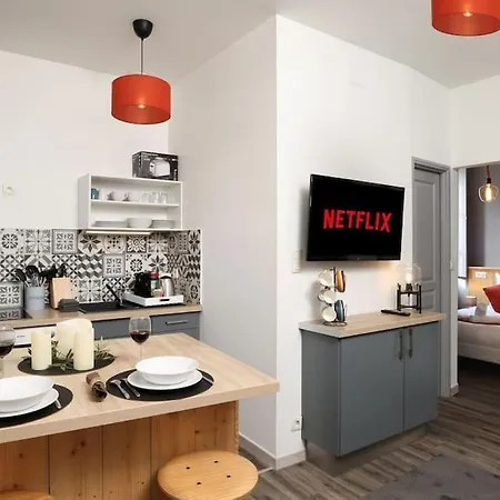 Διαμέρισμα N2 Des Etudes Cosy Hypercentre Wifi Conciergeriedamecarcas Καρκασόν